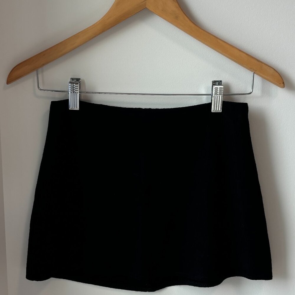 Princess Polly Shelby Mini Skirt Black Size US 4